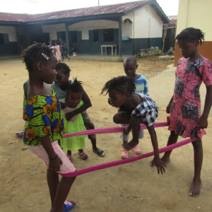 Playing Jump Rope Blind